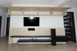 Living incastrat cu perete fals din pal