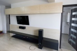 Living incastrat cu perete fals din pal